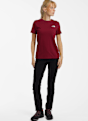 The North Face Evolution Simple Dome Slim Damen T-Shirt Bordeaux 66884 3