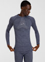 ALBRIGHT Merino Seamless manche longue thermique hommes Bleu 68424 1