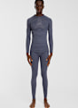 ALBRIGHT Merino Seamless maniche lunghe termica uomo Blu 68424 3