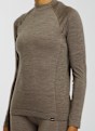 Odlo Seamless Performance Wool Damen Thermo Longsleeve Braun 68441 4