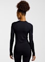 Odlo Performance Warm Damen Thermo Longsleeve Schwarz 68442 2