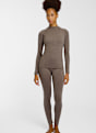 Odlo Seamless Performance Wool Damen Thermohose Braun 68472 3