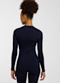 Odlo Merino 200 manche longue thermique femmes Bleu 68440 2