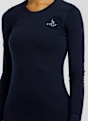 Odlo Merino 200 manche longue thermique femmes Bleu 68440 4