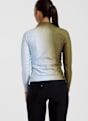 Q36.5 Gregarius Hybrid Big Fade LS maglia da bike donna Verde 66960 2