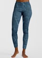 Odlo Active Warm X Frozen Lake leggings termici donna Petrolio 68477 1