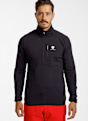 46 NORD 1/2 Zip midlayer hommes Noir 64937 1