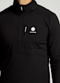 46 NORD 1/2 Zip midlayer uomo Nero 64937 4