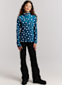 PROTEST PRTRemissy 1/4 Zip Kinder Midlayer Petrol 65094 3