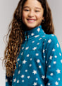 PROTEST PRTRemissy 1/4 Zip Kinder Midlayer Petrol 65094 4