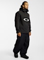 Oakley Timberline Shell Anorak giacca da sci uomo Nero 55299 3