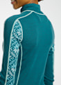 Kari Traa Anna Half-Zip maniche lunghe termica donna Verde 55565 5