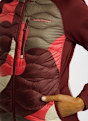 PEAK PERFORMANCE Helium AOP Hybrid Down Hood Midlayer donna Rosso 55715 3