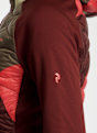 PEAK PERFORMANCE Helium AOP Hybrid Down Hood Midlayer donna Rosso 55715 4