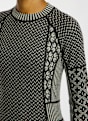 Kari Traa Smekker Merino maniche lunghe termica donna Nero 56009 4
