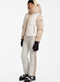 descente veste de ski femmes Beige 58201 3