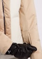 descente veste de ski femmes Beige 58201 5