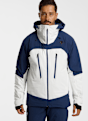 descente giacca da sci uomo Bianco 58224 1