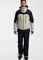 descente veste de ski hommes Beige 58227 3