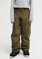 Quiksilver Young Guns Snow Down Cargo 10K pantaloni da sci/snowboard bambini Beige 59351 1