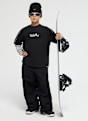 Quiksilver Young Guns Snow Down Cargo 10K Kinder Ski-/Snowboardhose Schwarz 59349 4