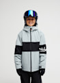 Quiksilver Young Guns High In The Hood 10K giacca da sci/snowboard bambini Grigio Chiaro 59364 1