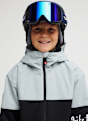 Quiksilver Young Guns High In The Hood 10K giacca da sci/snowboard bambini Grigio Chiaro 59364 3