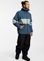 Quiksilver Young Guns High In The Hood 10K giacca da sci/snowboard uomo Blu 59381 3