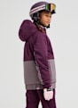 Roxy Crystal Clear 10K giacca da sci/snowboard bambini Bordeaux 61475 2