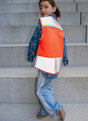 GOFLUO Yade reflective gilet enfants Gris 69368 2