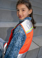 GOFLUO Yade Reflective Kinder Gilet Grau 69368 3