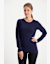 icebreaker Merino 200 Oasis Damen Thermo Longsleeve Blau