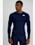 Kappa 4SKIN Kombat Vurbat manche longue thermique hommes Bleu