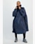 46 NORD poncho de pluie Bleu Foncé