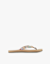 BEACH MOUNTAIN Raffia tongs femmes Marron