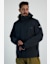 BEACH MOUNTAIN Herren Snowboardjacke Schwarz