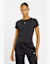 Nike Chill Knit Mod-Crop T-Shirt femmes Noir