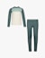 46 NORD Merino-Mix set intimo termico bambini Turchese