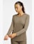 POWERZONE longsleeve femmes Marron