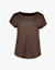 POWERZONE Damen T-Shirt Braun