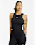 Nike One Fitted Dri-FIT Crop top femmes Noir