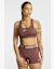 Nike Swoosh Padded Medium reggiseno sportivo donna Marrone