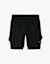 Nike Dri-FIT Stride Hybrid 2in1 5" Herren Short Schwarz