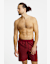 adidas 3S 8" Herren Badeshort Rot