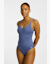 Nike Effortless Essential V-Neck costume da bagno donna Blu