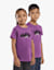 Jack Wolfskin Hiking Graphic Kinder T-Shirt Lila