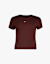 Nike Chill Knit Mod-Crop Damen T-Shirt Braun