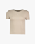 Nike Chill Knit Mod-Crop Damen T-Shirt Beige