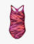 speedo Hyperboom Print Medalist maillot de bain filles Pink