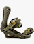 Nitro Fate Damen Snowboardbindung Grün